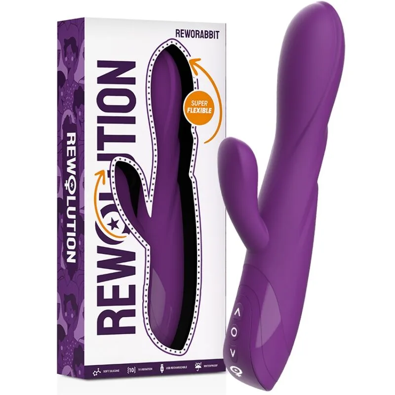 Reworabbit vibrateur flexible avec lapin