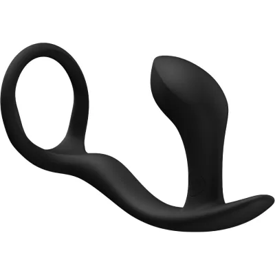Bootie ring anal plug black