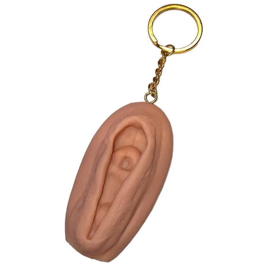 Porte-clés vagin ton lumineux