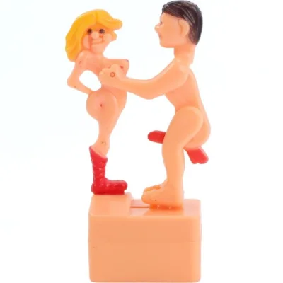 Joke dolls sexual position from the front with string