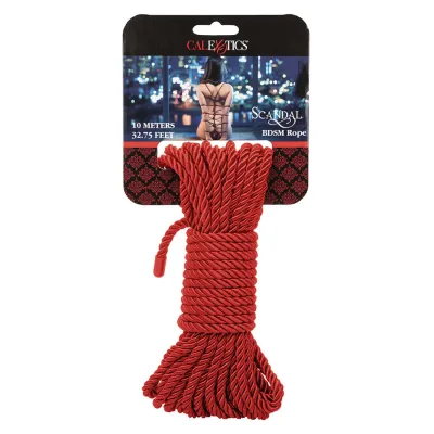 Scandal red BDSM rope 10 M