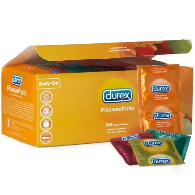 Durex - pleasure fruits 144 unidades
