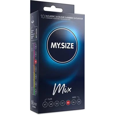 My size - mix condoms 60 mm 10 units
