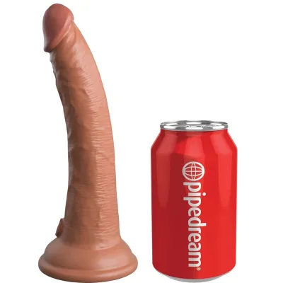 Elite realistischer silikondildo 17.8 cm karamell