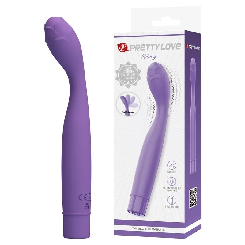 Pretty love - vibrateur point g flexible henry violet