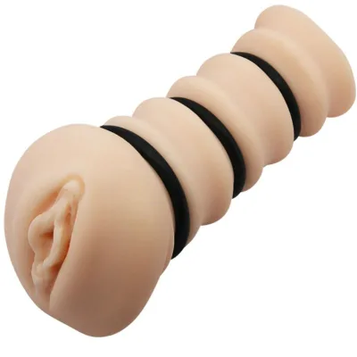 Masturbador avec anneaux modèle vagin 2