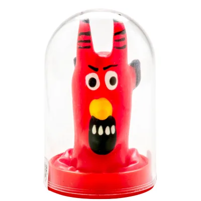 Handbemalte neuheitskondome red devil