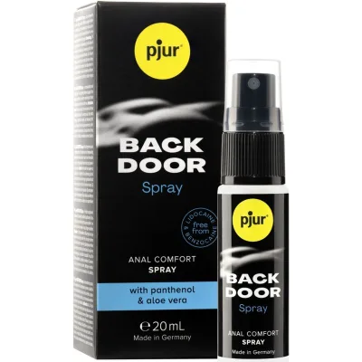 Back door anal relaxing spray