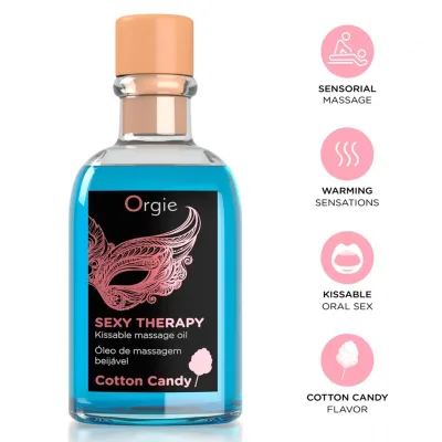 Coffret de massage pour les lèvres, barbe à papa, 100 ml
