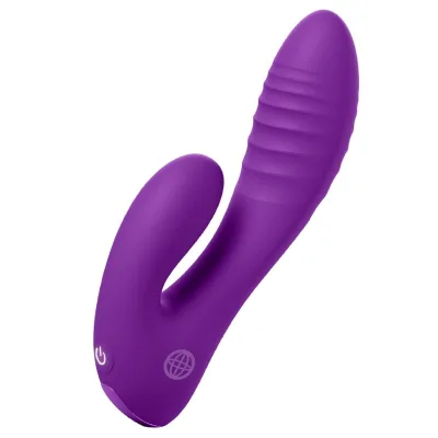 Secret lover doppelspitzenvibrator gy klitoris wiederaufladbar lila