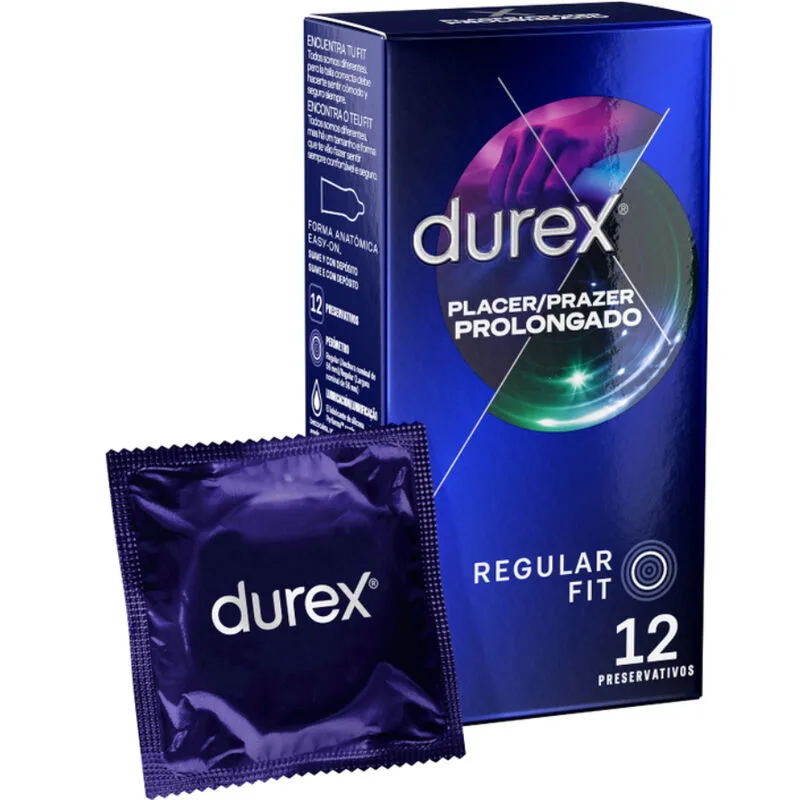 Durex - plaisir prolongé retardé 12 unités