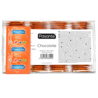 Préservatifs saveur chocolat temptation sac 144 unités