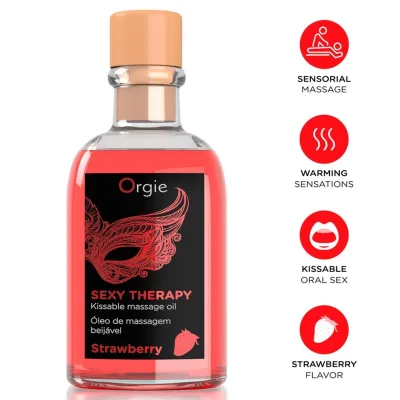 Massage des lèvres coffret de massage kissable à la fraise 100 ml
