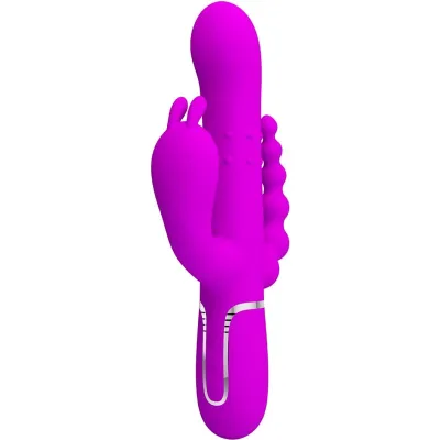 Pretty love - cammy triple vibrator multifunktion 4 in 1 rosa