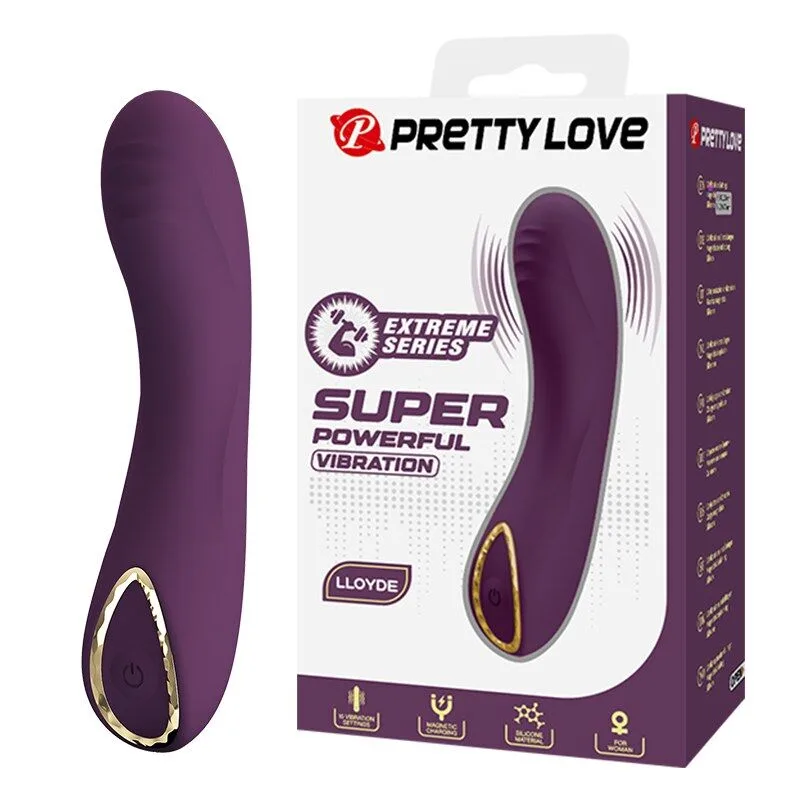 Pretty love - vibrateur rechargeable lloyde 10 fonctions violet