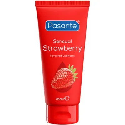 Glijmiddel met aardbeiensmaak 75 ml