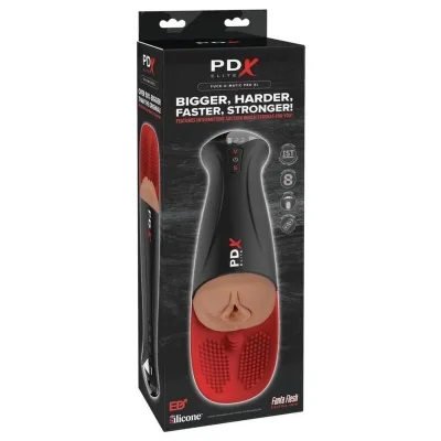 Fap-o-matic pro XL vibrante automatico marrone 34,9 cm