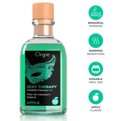 Coffret de massage pour les lèvres apple kissable 100 ml