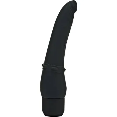 Klassischer glattvibrator schwarz