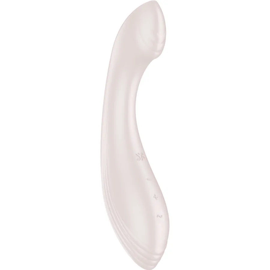 Satisfyer - stimulateur vibrateur g-force g-spot beige