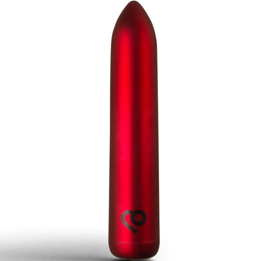 Balle vibrante rechargeable rouge coquelicot