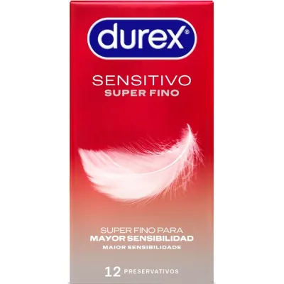 Durex - super dunne gevoelige 12 eenheden