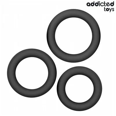 Lot de anneaux en silicone modèle 1