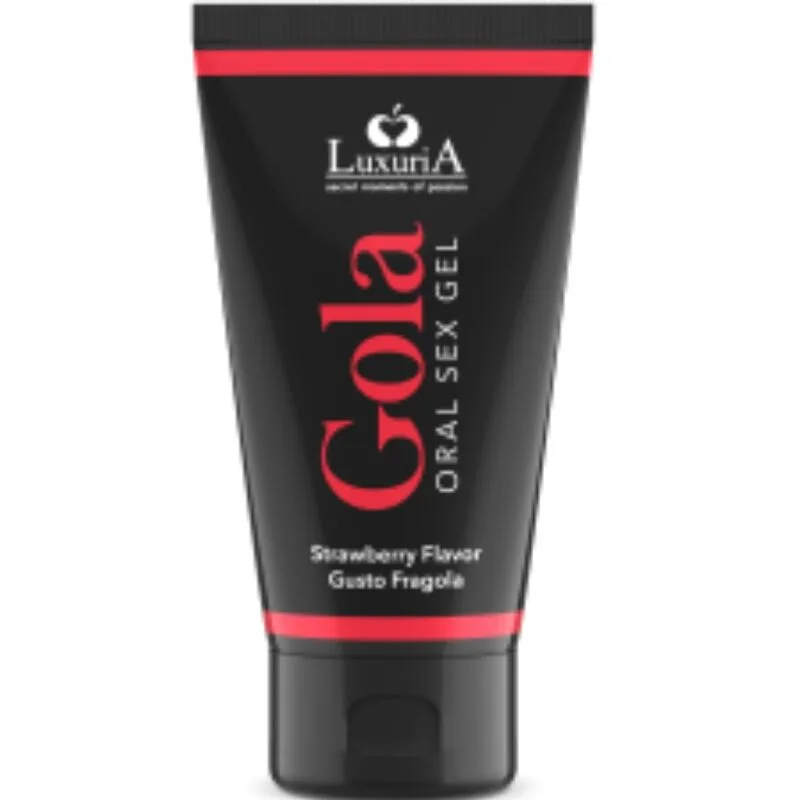 Gel sexuel oral saveur fraise 50 ml