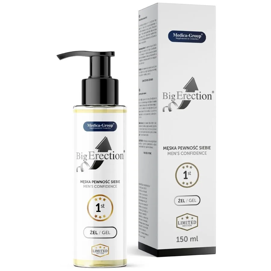 Gel intime pour hommes big erection 150 ml