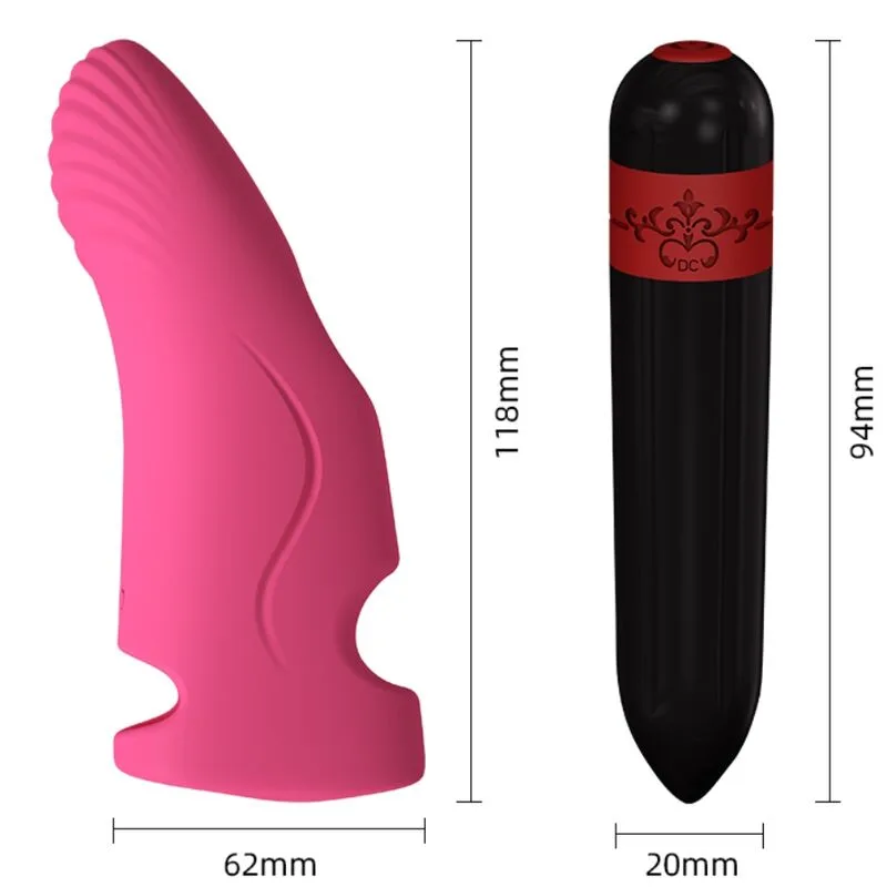 Armony - aurora vibrateur doigt fuchsia