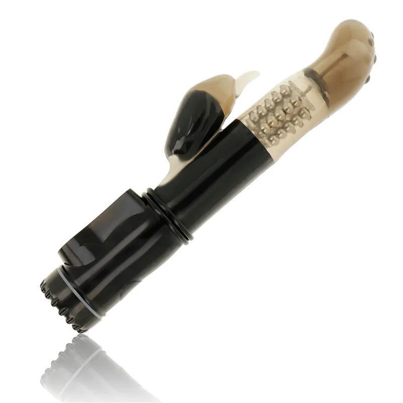 Ohmama - vibrateur rotateur avec stimulateur delfin clitoris