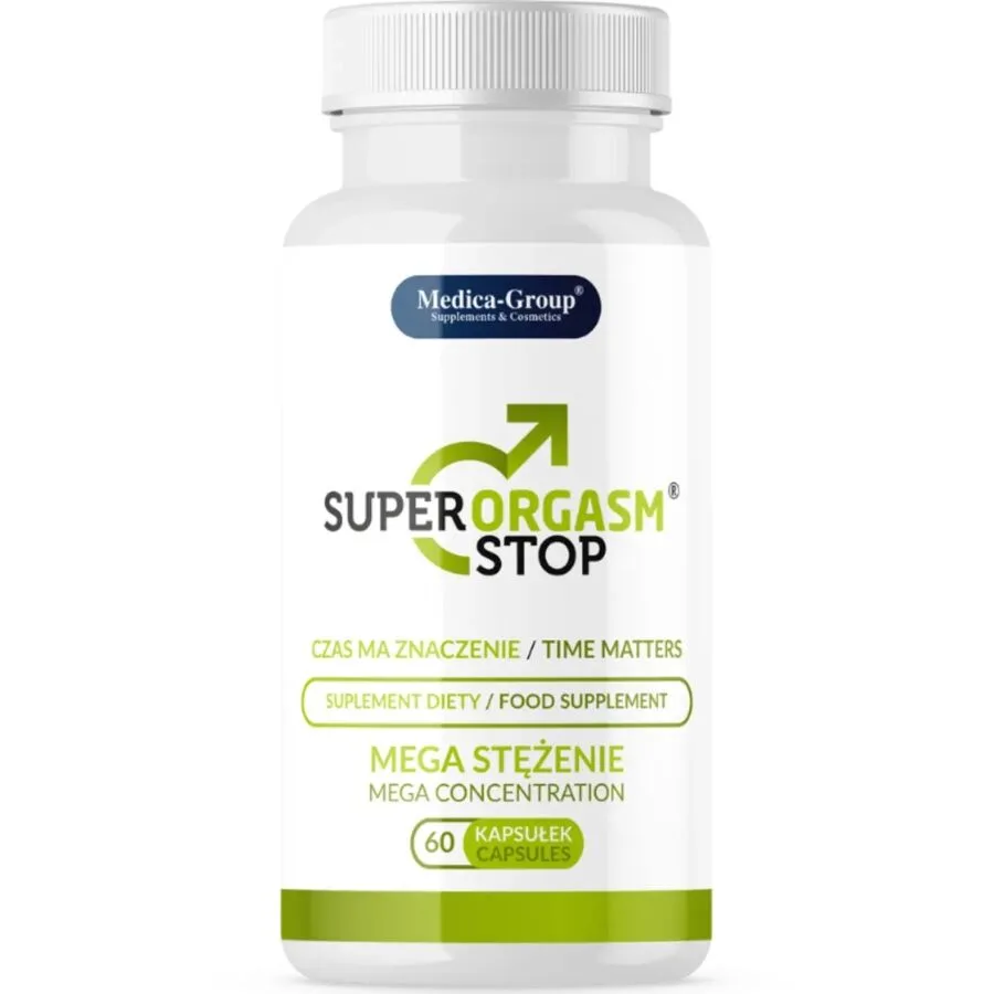 Super orgasm stop delay pour hommes 60 capsules