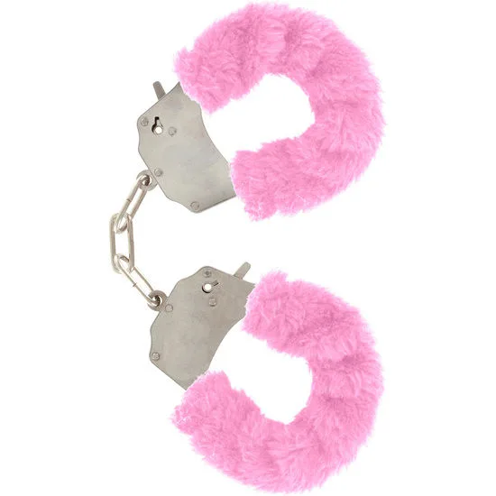 Manchettes furry fun bondage rose