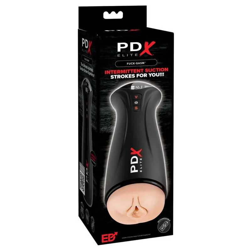 Fap-gasm masturbateur à succion et vibration intermittentes