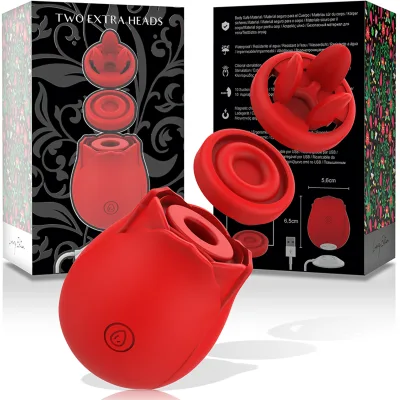 Stimulateur clitoral à deux têtes édition de luxe