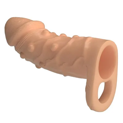 Pretty love - manchon D'EXTENSION pénienne dort 14 cm ø 4 cm naturel