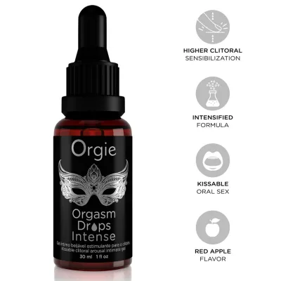 Gouttes orgastiques intenses et excitantes clitorielles 30 ml