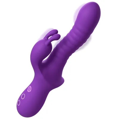 Fantasy wave wavemotion rechargeable vibrator purple