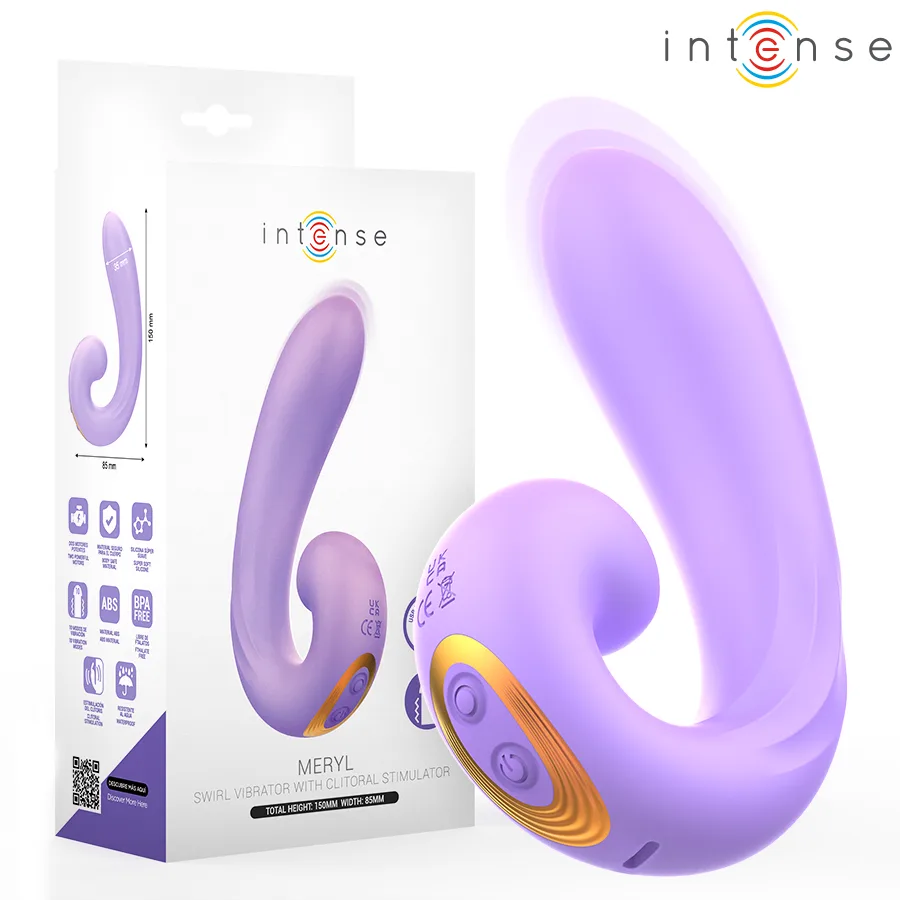 Intense - meryl double vibration stimulateur clitorien