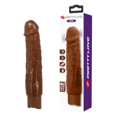 Pretty love - vibrateur réaliste duke 23,5 cm ø 4,8 cm marron