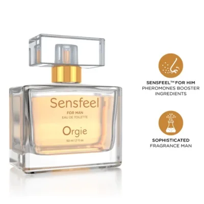 Sensfeel pour homme pheromone booster eau de toilette 50 ml