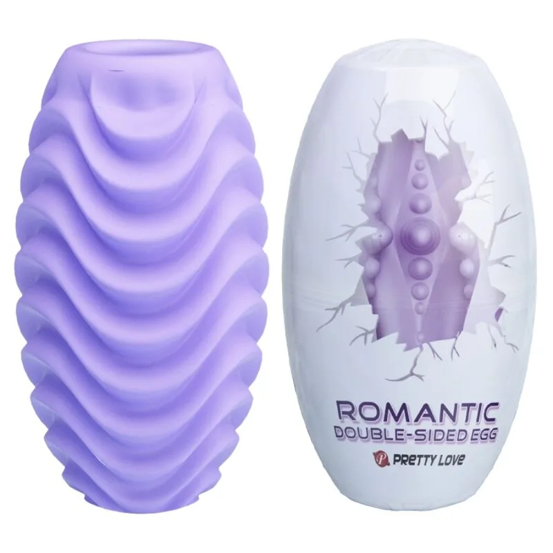 Pretty love - oeuf masturbateur lilas double face