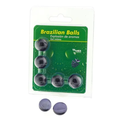5 brazilian balls berries intimate gel