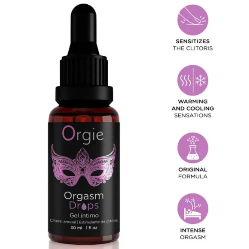 Gouttes orgastiques pour excitation clitorielle 30 ml