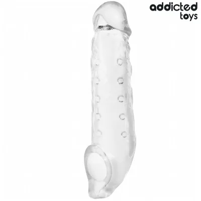 Extension de pénis transparente taille S 23 cm