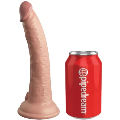 Elite realistischer dildo vibrator & silikon fernbedienung 17.8 cm