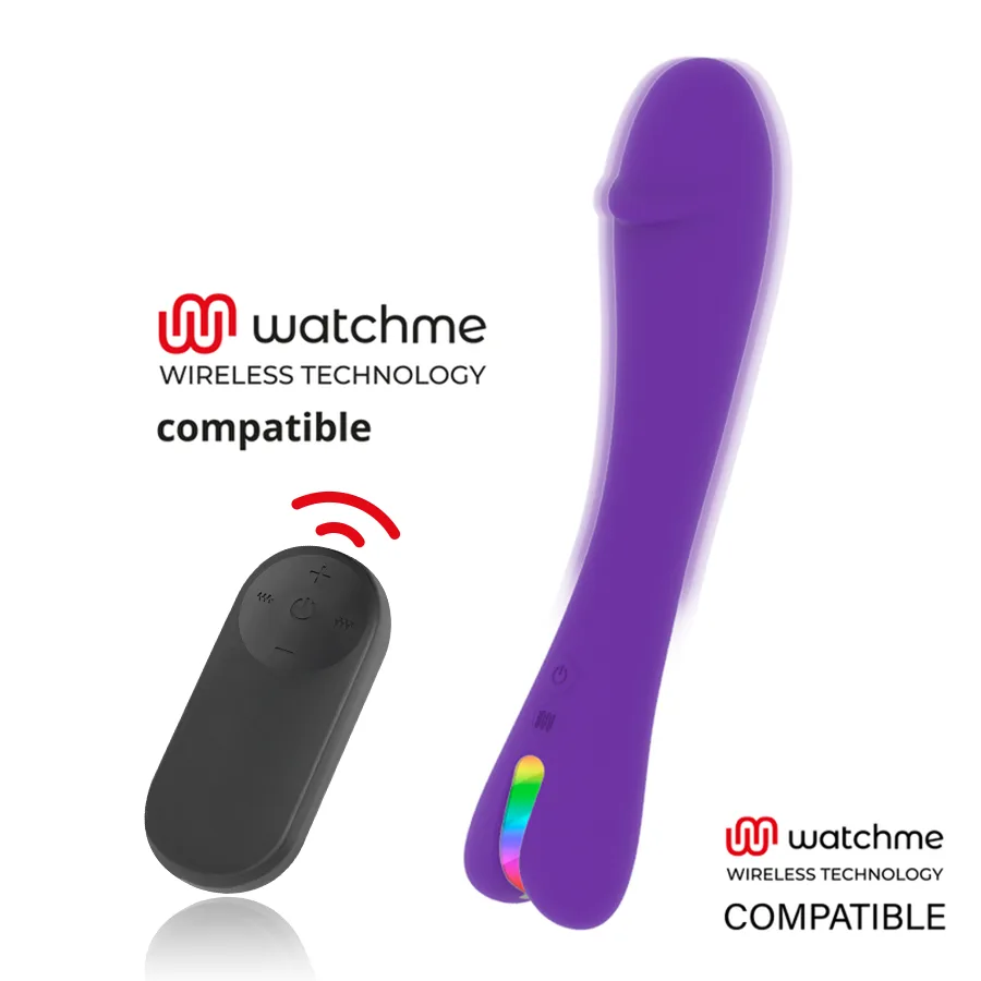 Mr boss - enzo vibromasseur + télécommande watchme