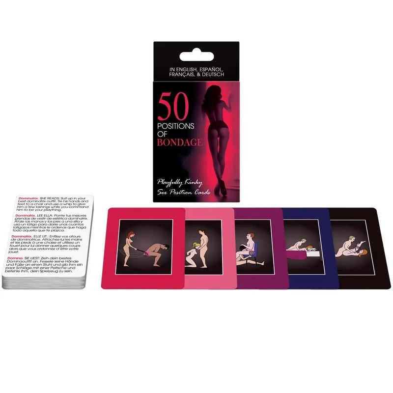 50 positions de cartes bondage