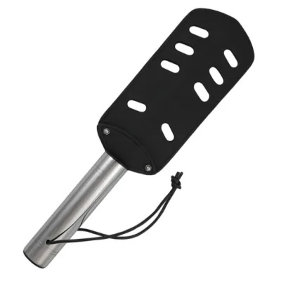 The paddle original leather and metal - with holes