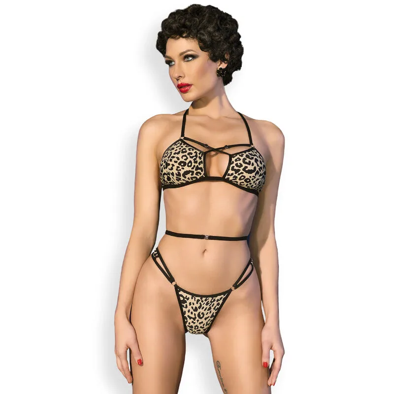Chilirose - cr 4497 bikini léopard S/M